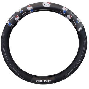 Brand New Sanrio Hello Kitty Black Car Steering Wheel Cover